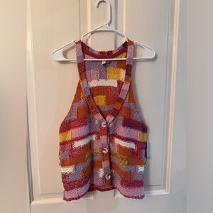Anthropologie Sweater Tank Vest